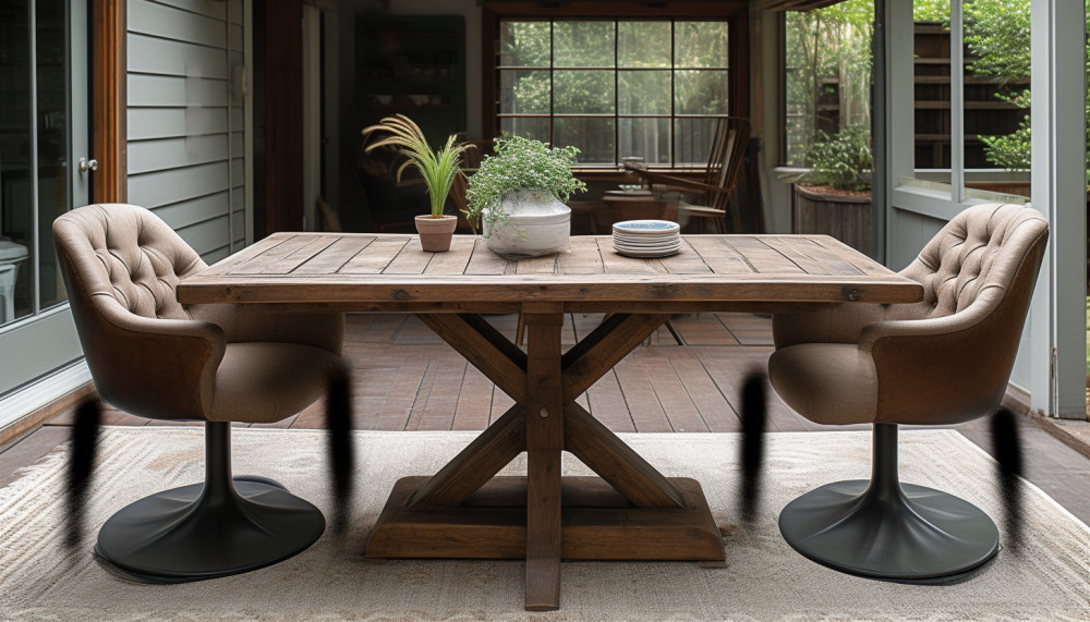 Divers - Quelles chaises choisir pour accompagner une table de bois ?